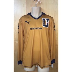 Brand new Authentic Pumas home jersey